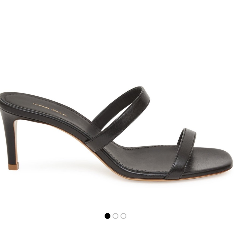 Black Mansur Gavriel Brand New Sandals